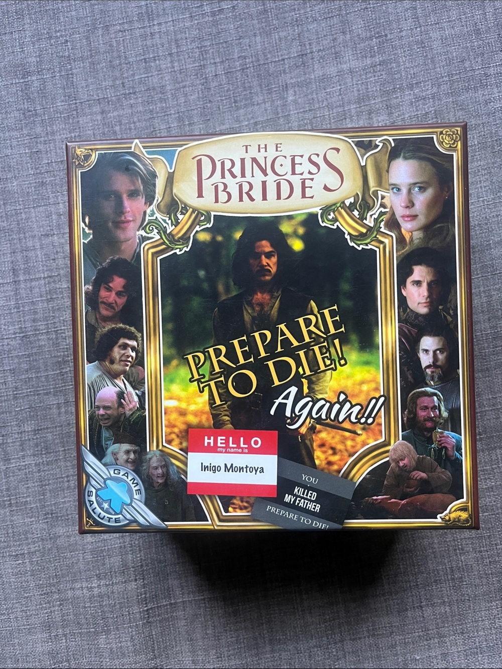 The Princess Bride Party Group Game 'Prepare To Die, Again!!' Card Game